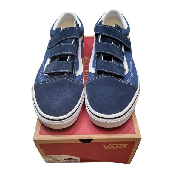 NWT VANS OLD SKOOL V - UNISEX - Blue/True Navy - MultiSize - Picture 3 of 12